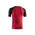 Camiseta de Trail Lurbel Spirit Manga Curta Vermelho/Preto