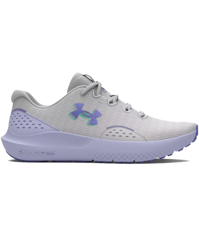 Sapatilhas Under Armour a executar o Charged...