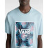 Camiseta Vans Caixa Classic Print Azul Homem