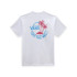 Camiseta Vans Classic Mini Dual Palm Branco Homem