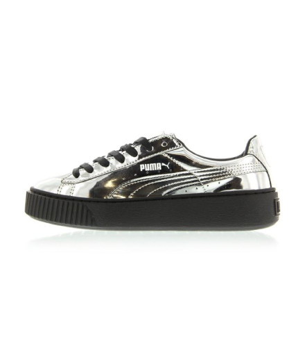 Puma Sportswear Basket Platform Metallic Sapatilhas para...