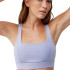 Top Born Living Yoga Padma 2.0 Lavanda/Bege Mulher