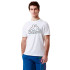 Camiseta Kappa Fario Graphik Branco