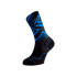 Meias de Lurbel Distance Iti Five Preto/Azul Royal