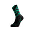 Meias de Lurbel Distance Iti Five Preto/Verde Golf
