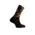 Meias de Lurbel Distance Iti Five Preto/Amarelo Amber