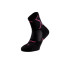 Meias de Trail Lurbel Track Four Preto/Fúcsia