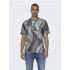 Camiseta Only & Sons Onskobe Reg Folha de Bananeira Olive Night Homem