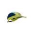 Boné Running de Compressport 5 Panel Light Eggshell Blue/Green