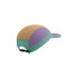 Boné Running Buff de Compressport 5 Panel Light Eggshell Blue/Salmon /Lupine