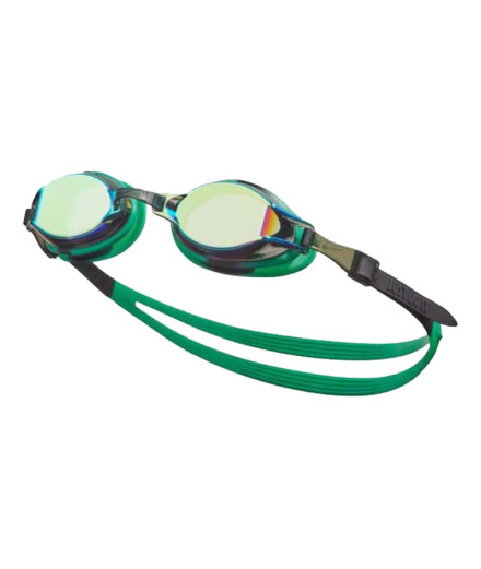 Gafas de Natação Nike Cromado Verde espelhado