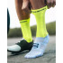 Meias ciclismo from Compressport Pro Racing v4.0 Bike Branco/Amarelo