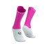 Meias ciclismo from Compressport Pro Racing v4.0 Bike Branco/Rosa