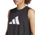 Camiseta Fitness adidas Mulher from Essentials Tr-Es Logo Preto