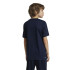 Camiseta Fitness adidas Infantil by Train Essentials Logo Regular Fit Azul