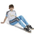 Calça adidas Pack Infantil Tiro Nations Azul