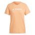 Camiseta adidas caminhada no Monte Log Tech Mulher