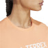 Camiseta adidas caminhada no Monte Log Tech Mulher