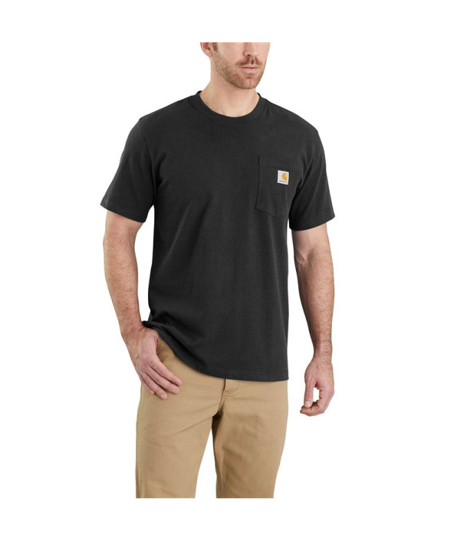 Camiseta Homem T-Shirt Carhartt K87 Pocket S/S...