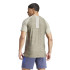 Camiseta Fitness Homem de Gym+ 3 Bands Castanho