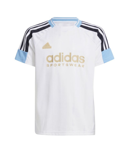 Camiseta adidas Pack Infantil Tiro Nations Branco