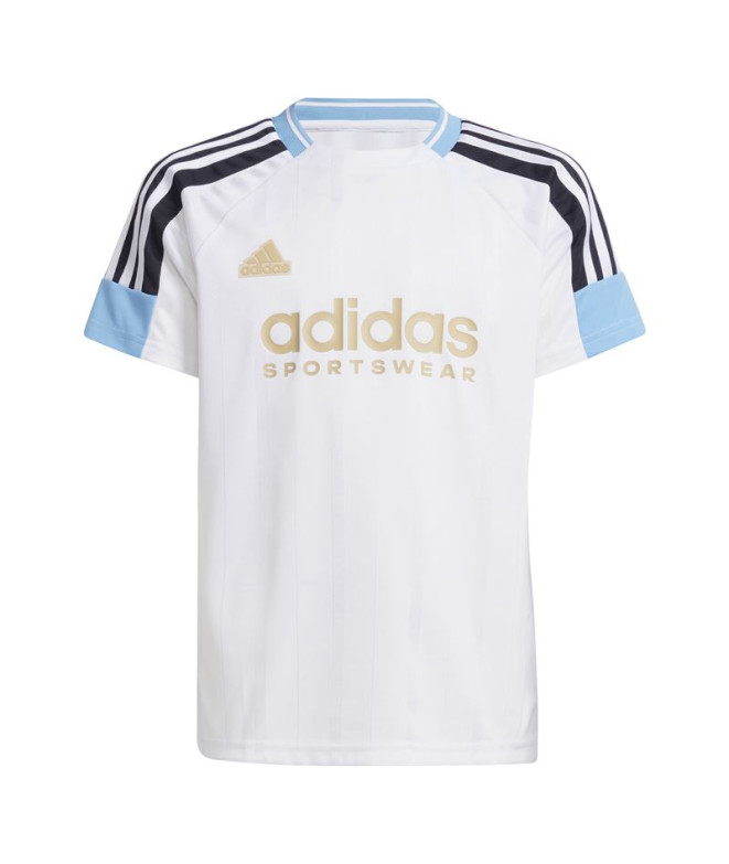 Camiseta adidas Pack Infantil Tiro Nations Branco