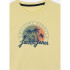 Camiseta Infantil Jack & Jones Jjsummer Smu Vibe Ss Crew Neck Amarelo