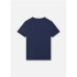 Camiseta Infantil Jack & Jones Jjsummer Smu Vibe Tee Ss Crew Neck Navy Blue