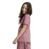 Camiseta adidas Menina Essentials Linear Logo Cotton Slim Fit Rosa