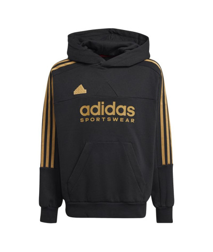Moletom adidas Pack Infantil Casaco com capuz Tiro...