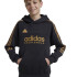 Moletom adidas Pack Infantil Casaco com capuz Tiro Nations Preto