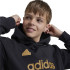 Moletom adidas Pack Infantil Casaco com capuz Tiro Nations Preto