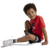 Conjunto adidas Set Infantil Pequeno logótipo Essentials e calções vermelhos