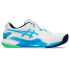 Sapatilhas Tênis Gel Homem by ASICS -Resolution 9 Clay White
