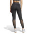 Malhas Fitness adidas Mulher de Techfit Stash Pocket Full Length Preto