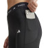 Malhas Fitness adidas Mulher de Techfit Stash Pocket Full Length Preto