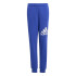 Calça adidas Infantil Essentials Big Logo Cotton Regular Fit Azul