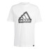 Camiseta adidas Homem Modern Essentials Graphic White