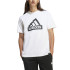 Camiseta adidas Homem Modern Essentials Graphic White