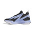 Sapatilhas Basquetebol adidas Infantil de Cross Em Up Select Mid Blue/Black