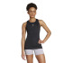 Camiseta Fitness adidas Mulher by Techfit Racerback Training Preto