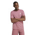 Camiseta adidas Homem Essentials Single Embroidered Small Logo Pink