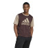 Camiseta adidas Homem Essentials Single Big Logo Castanho