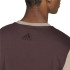 Camiseta adidas Homem Essentials Single Big Logo Castanho
