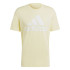 Camiseta adidas Homem Essentials Single Big Logo Amarelo