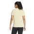 Camiseta adidas Mulher Train Essentials Grande logótipo de desempenho Amarelo