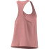 Camiseta adidas Mulher Train Essentials Minimal Branding Racerback Rosa