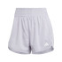 Calça adidas Mulher Pacer Training 3 Stripes Woven High Rise Cinzento
