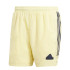 Calça adidas Homem Casa de Tiro Curto Tecido Amarelo