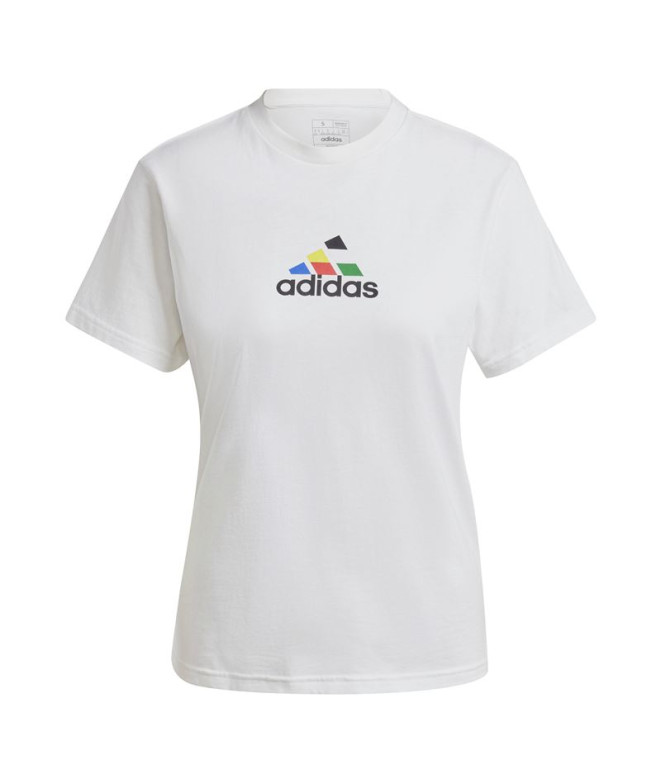 Camiseta adidas Mulher Gráfico House Of Tiro...